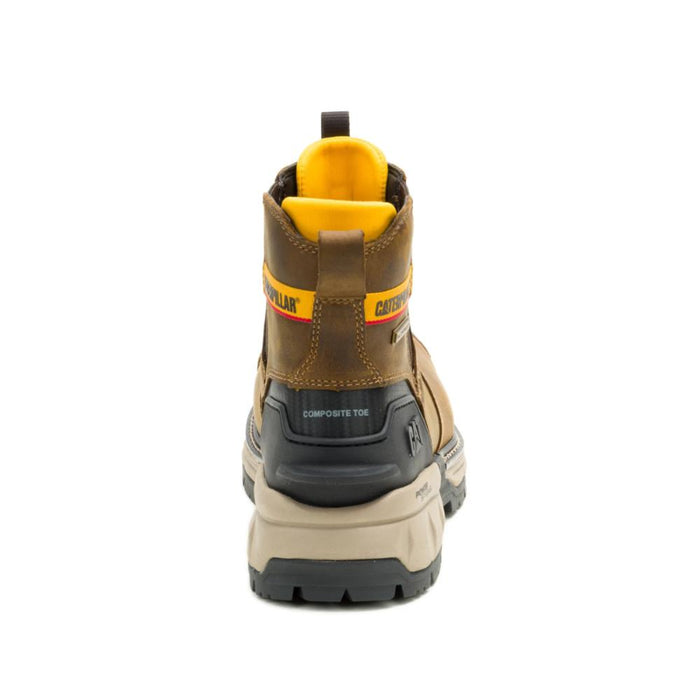 CAT Men's Excavator PowerSpring™ Technology Chelsea Waterproof Composite Toe Work Boots