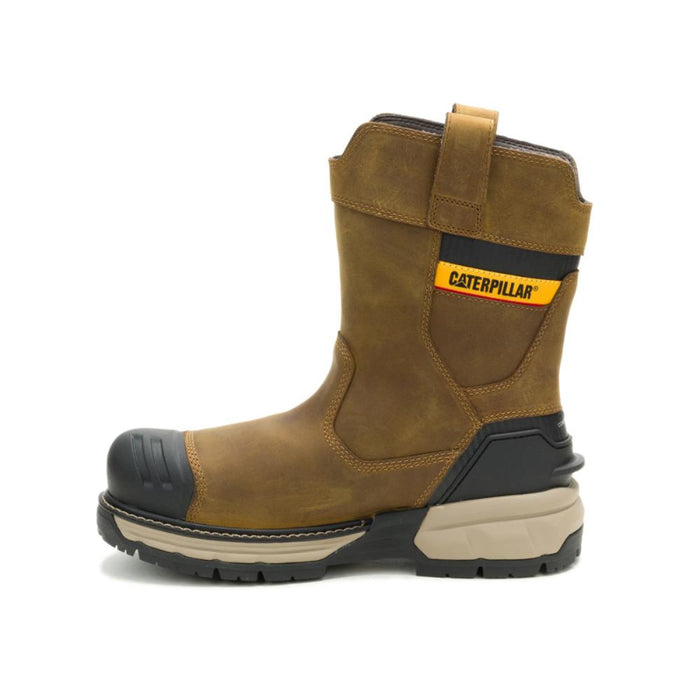 CAT Men's Excavator PowerSpring Wellington Waterproof Composite Toe Work Boots Pyramid - P91832