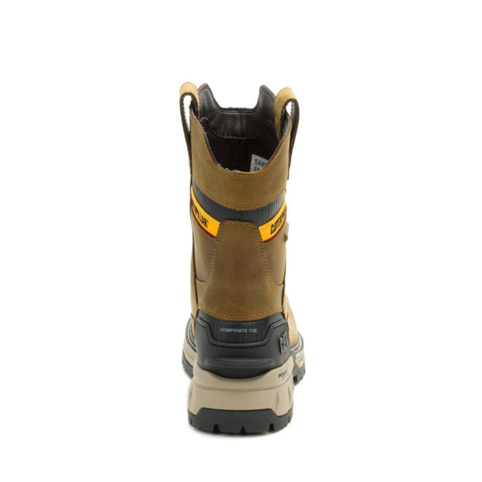 CAT Men's Excavator PowerSpring Wellington Waterproof Composite Toe Work Boots Pyramid - P91832