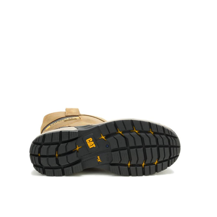 CAT Men's Excavator PowerSpring Wellington Waterproof Composite Toe Work Boots Pyramid - P91832