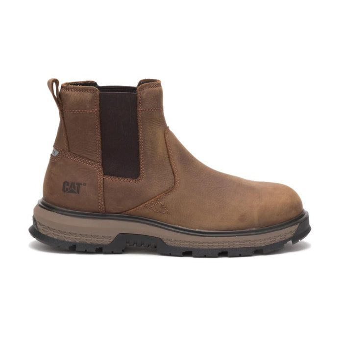 CAT Men's Exposition Chelsea Alloy Toe Work Boots Pyramid - P91369