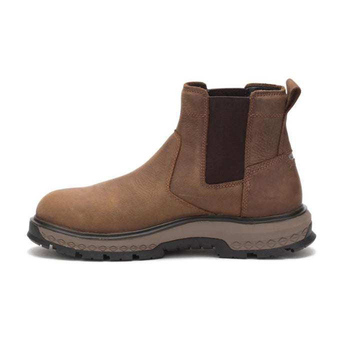 CAT Men's Exposition Chelsea Alloy Toe Work Boots Pyramid - P91369
