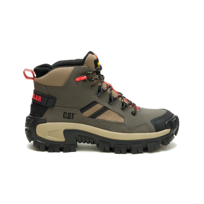 CAT Men's Invader Mid Vent Non-Waterproof Composite Toe Work Boot