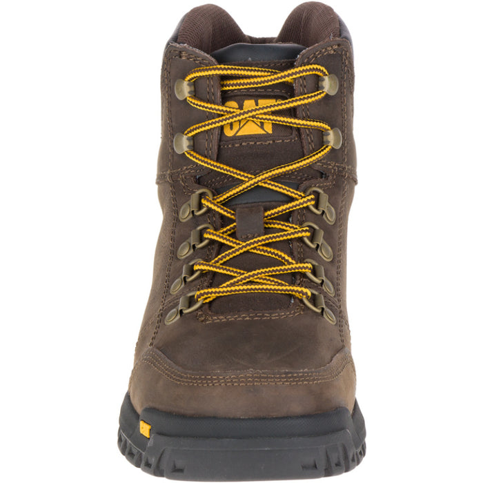 CAT Men's Outline Full Grain Leather Soft Toe Work Boots