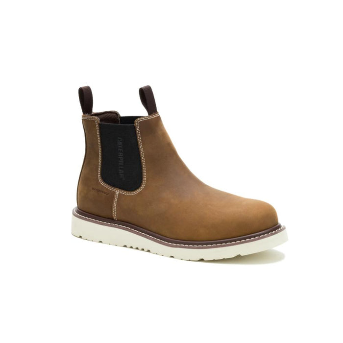 CAT Men's Reclaimer Wedge Chelsea Waterproof Soft Toe Work Boots Pyramid - P51125
