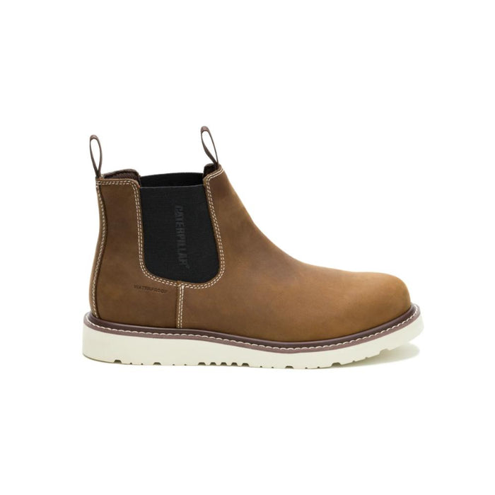 CAT Men's Reclaimer Wedge Chelsea Waterproof Soft Toe Work Boots Pyramid - P51125
