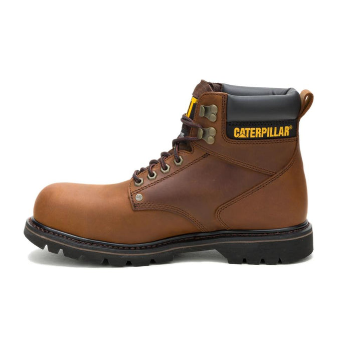 CAT Men's Second Shift Steel Toe Work Boots