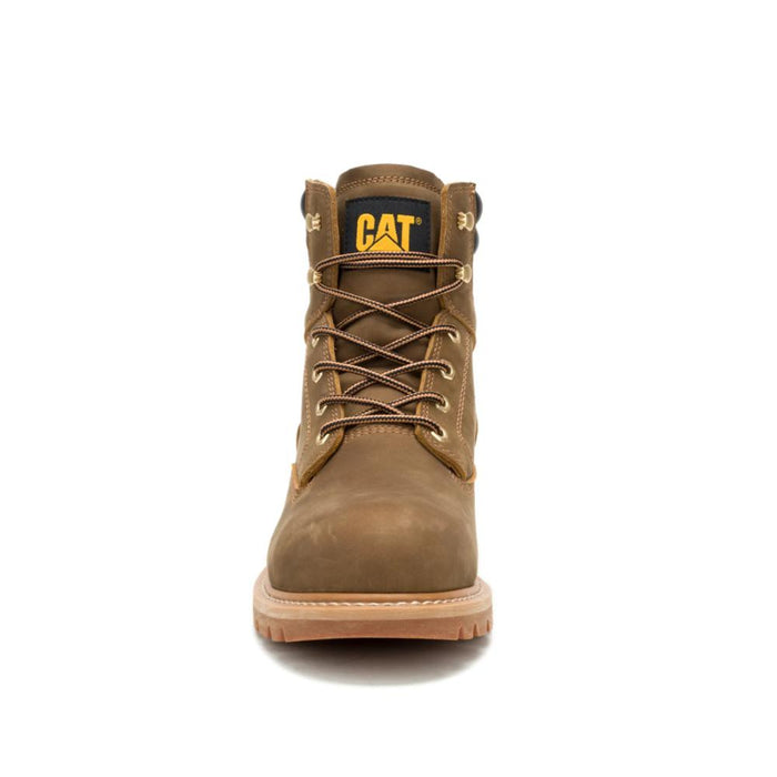 CAT Men's Second Shift USA 6" Waterproof Steel Toe Work Boots Pyramid - P91875