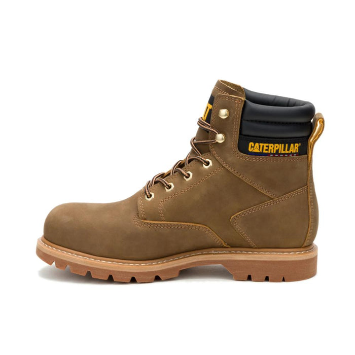 CAT Men's Second Shift USA 6" Waterproof Steel Toe Work Boots Pyramid - P91875