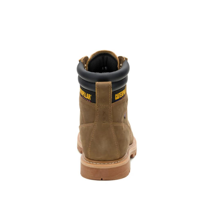 CAT Men's Second Shift USA 6" Waterproof Steel Toe Work Boots Pyramid - P91875