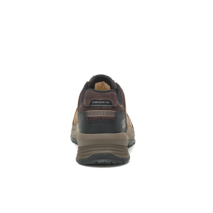 CAT Men's Streamline 2.0 Leather Composite Toe Work Shoes Clay - P91350