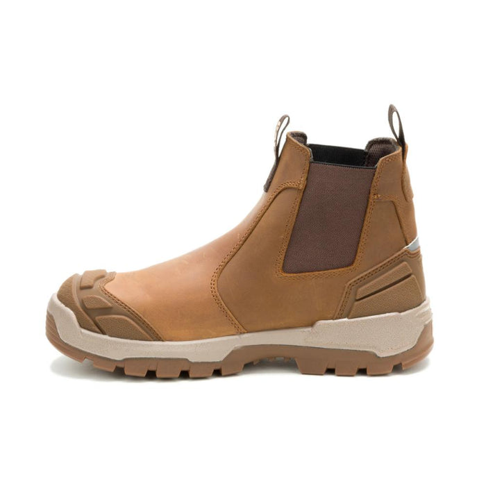 CAT Men's Striver XL Chelsea Waterproof Steel Toe Work Boots