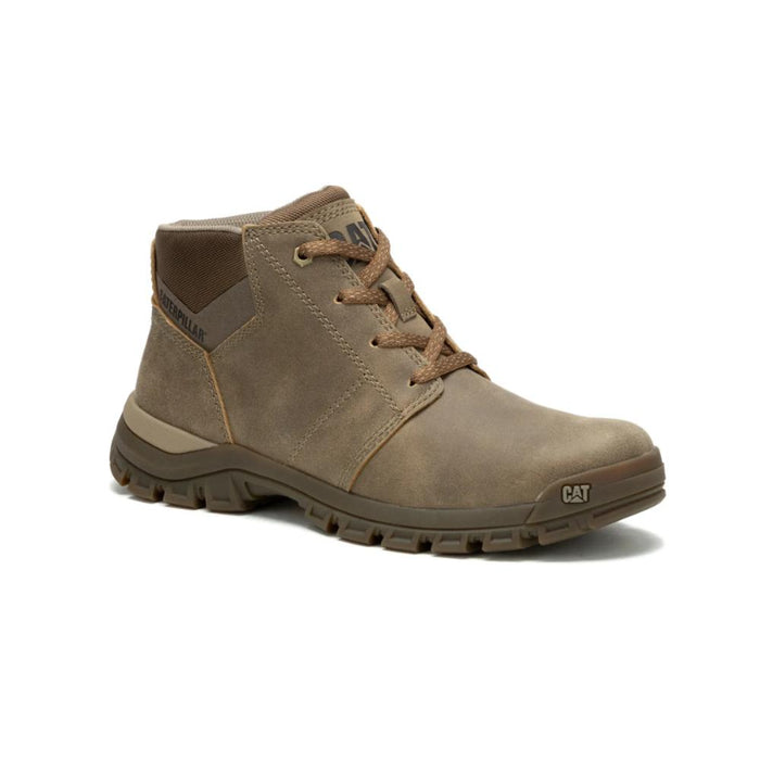 CAT Men's Threshold Chukka Full Grain Leather Boots Beaned - P725956