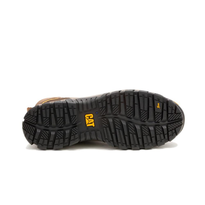 CAT Men's Threshold Rebound Chelsea Waterproof Steel Toe Work Boot Bison - P91783