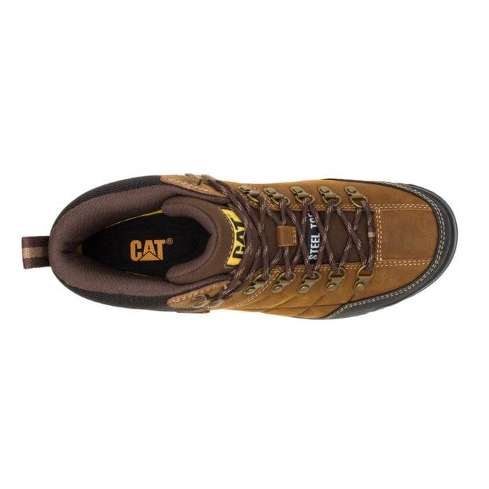 CAT Men's Threshold Waterproof Steel Toe Work Boots