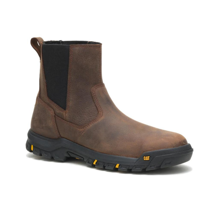 CAT Wheelbase Men's Soft Toe Work Boots Clay - P51033