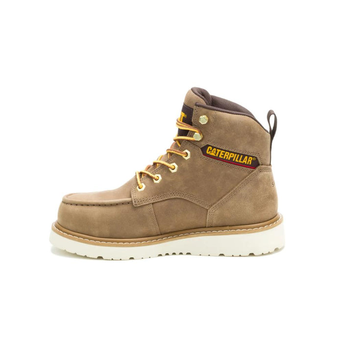 CAT Women's Reclaimer Waterproof Steel Toe Wedge Work Boots