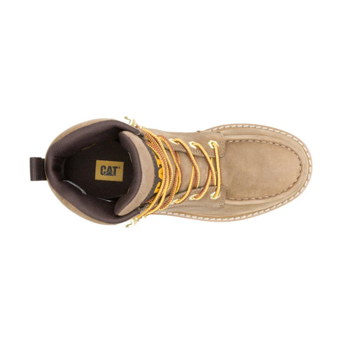 CAT Women's Reclaimer Waterproof Steel Toe Wedge Work Boots