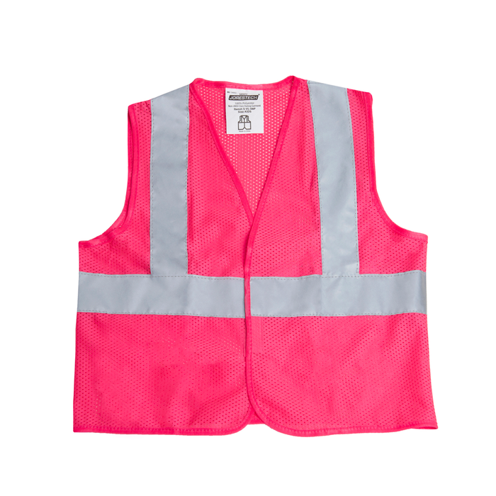 JORESTECH Children Hi-Vis Mesh Safety Vest with 2" Reflective Strips