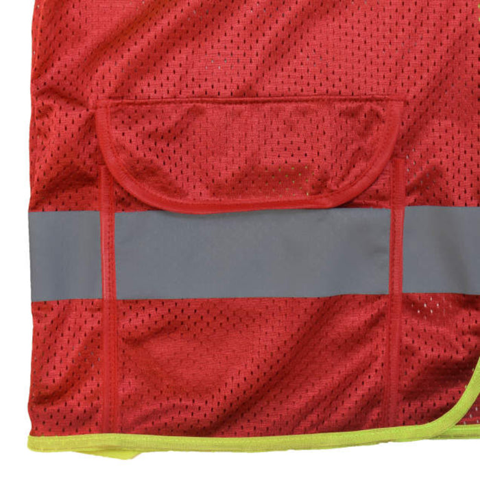 Radians Radwear USA High Visibility Safety Vest ANSI Class 1 Custom Type O - CSV6-01Z