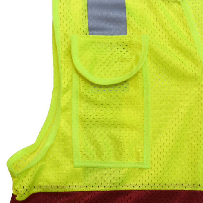 Radians Radwear USA High Visibility Safety Vest ANSI Class 1 Custom Type O - CSV6-01Z