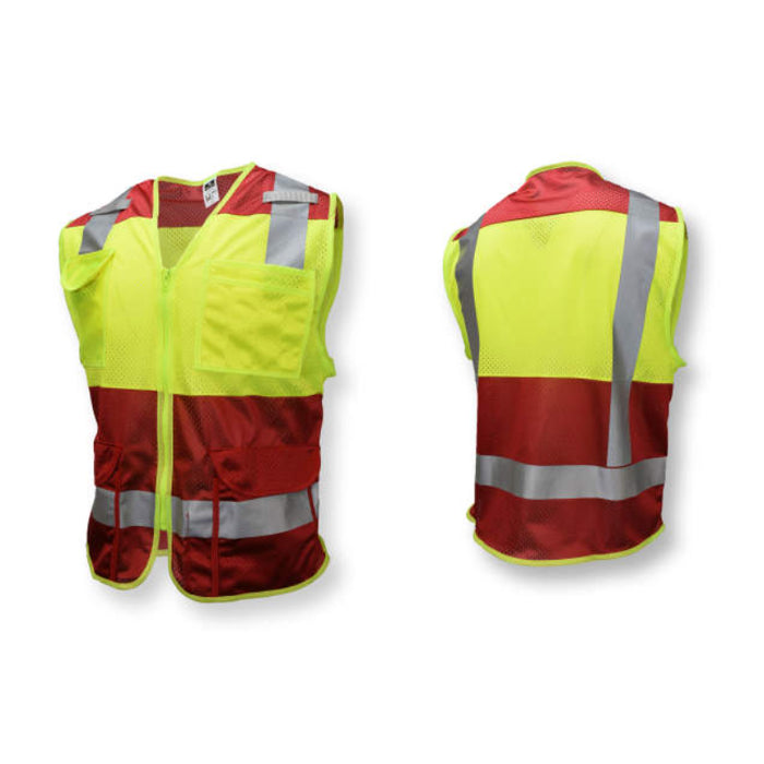 Radians Radwear USA High Visibility Safety Vest ANSI Class 1 Custom Type O - CSV6-01Z