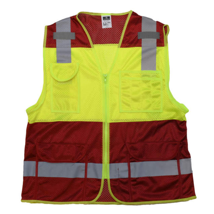 Radians Radwear USA High Visibility Safety Vest ANSI Class 1 Custom Type O - CSV6-01Z