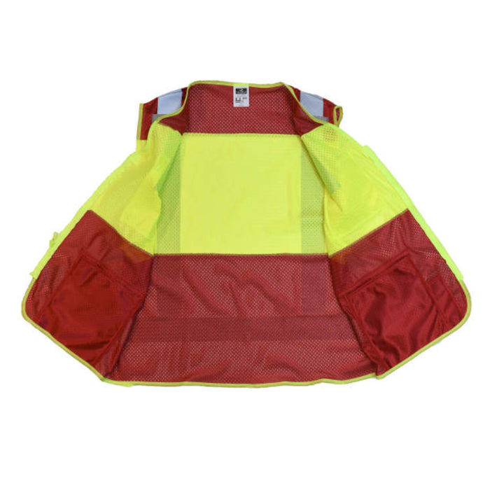 Radians Radwear USA High Visibility Safety Vest ANSI Class 1 Custom Type O - CSV6-01Z