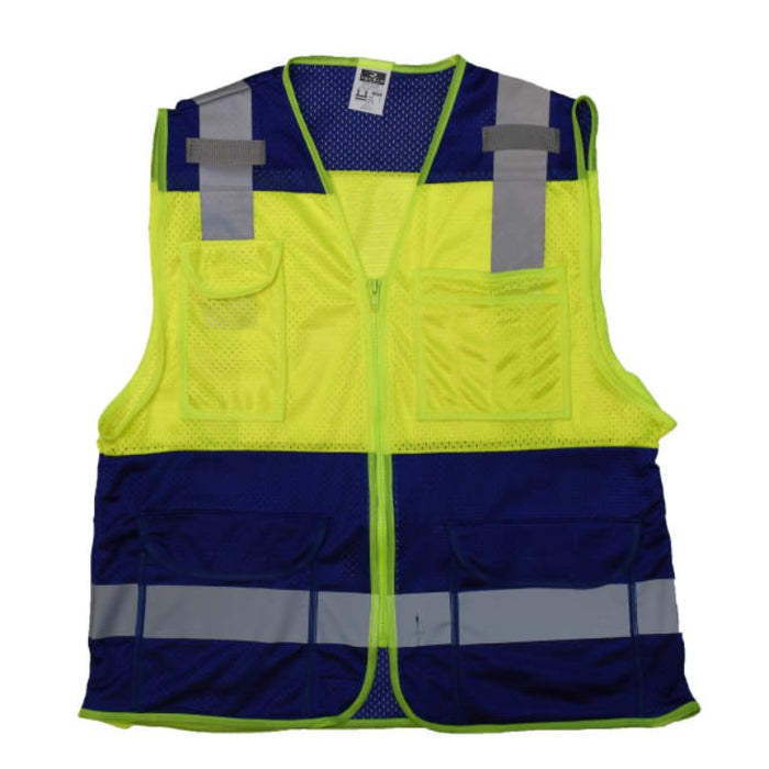 Radians Radwear USA High Visibility Safety Vest ANSI Class 1 Custom Type O - CSV6-01Z