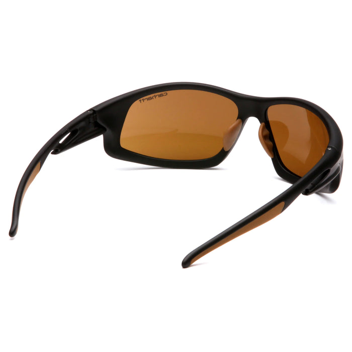 Carhartt Ironside Full Frame Vented Temple Rubber Nosepiece Safety Glasses