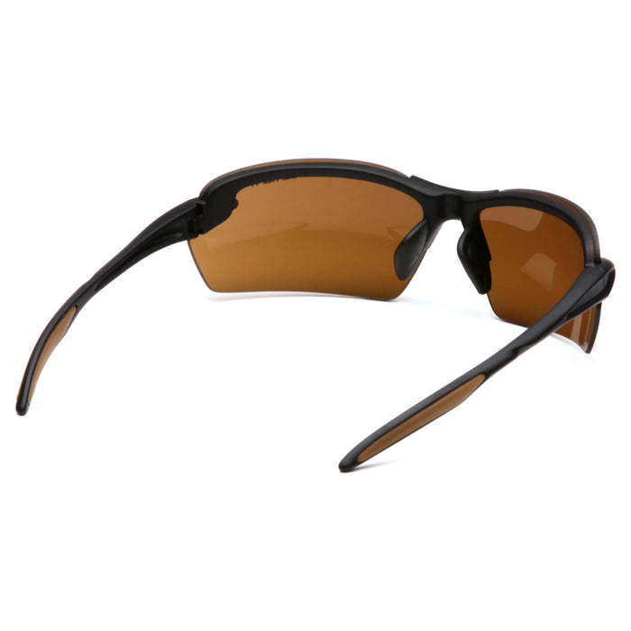 Carhartt Spokane Half Frame Design - Rubber Nosepiece Safety Glasses