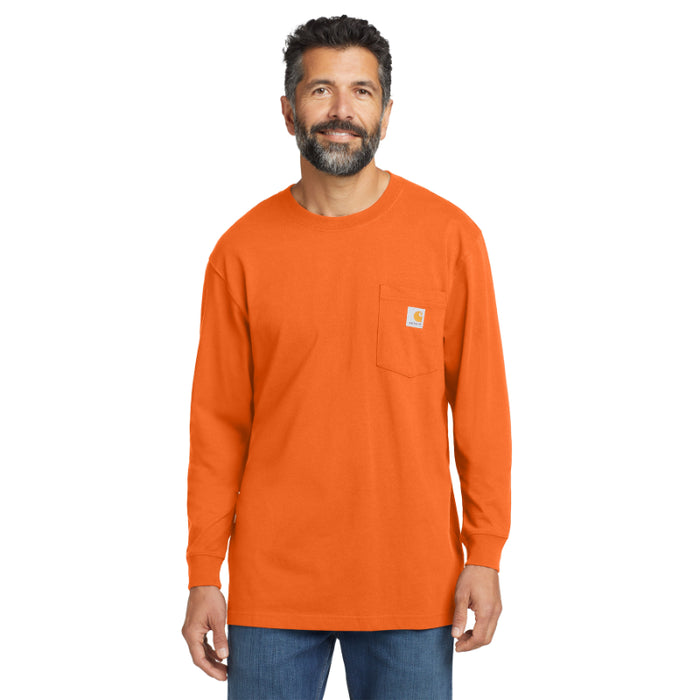 Carhartt Workwear Pocket Long Sleeve T-Shirt - CTK126