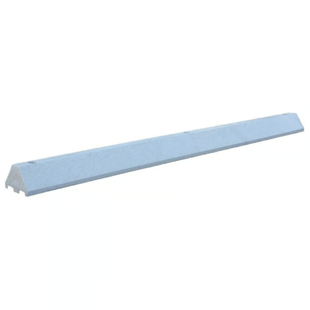 Checkers Parking Stop Curb - Gray - Solid Plastic - 6' Feet Long with ...