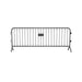 Crowdmaster® Crowd Control Powder Coated Heavy Duty Steel Barricade - Bridge Feet - 8.4 Ft Long