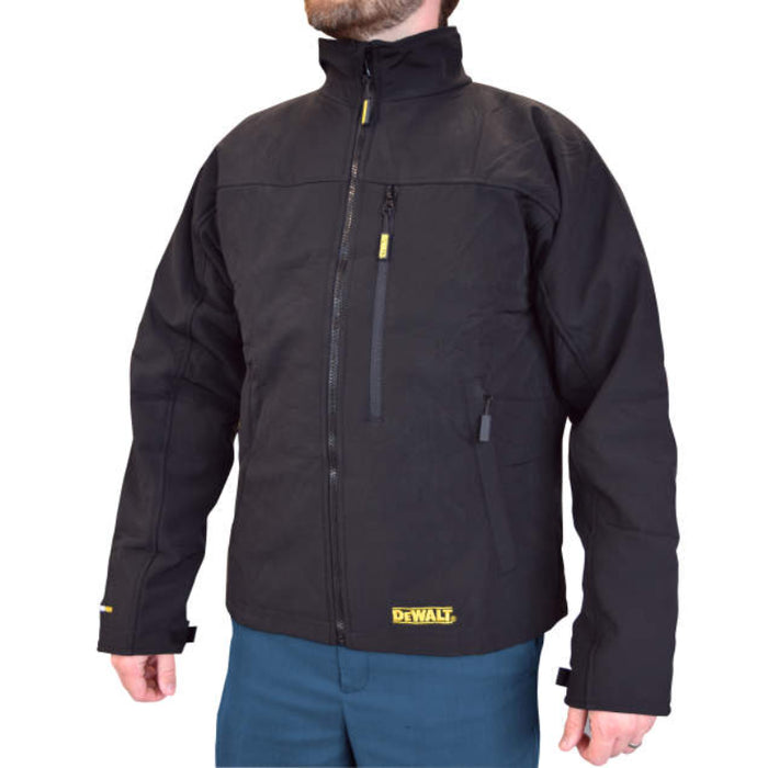 DEWALT® Men's Heated Soft Shell Jacket - Black - With Battery - DCHJ060
