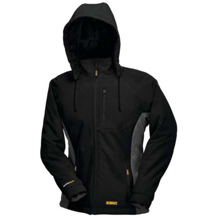 DEWALT® Women's Heated Soft Shell Coat With Battery - Black/Gray - DCHJ066C1