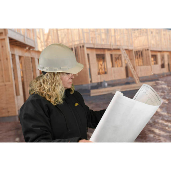 DEWALT® Women's Heated Soft Shell Coat With Battery - Black/Gray - DCHJ066C1