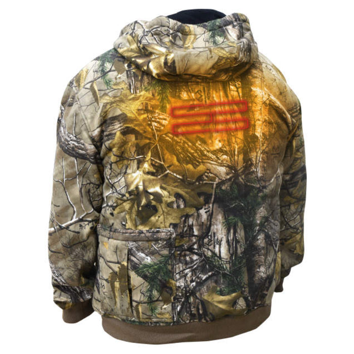 DEWALT® Men's Heated Camouflage Hoodie Sweatshirt - DCHJ074D1