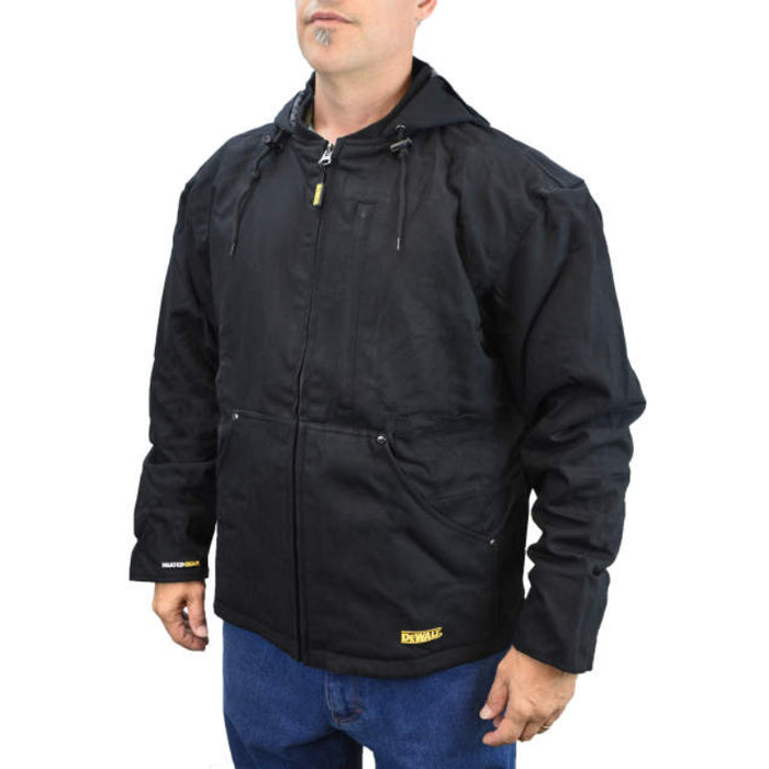DEWALT® Men's Heated Heavy Duty Work Coat - Wind & Water Resistant - With Battery - DCHJ076A
