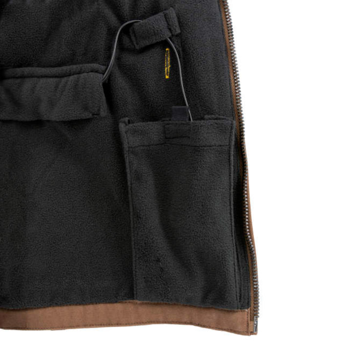 DEWALT® Men's Heated Heavy Duty Work Coat - Wind & Water Resistant - With Battery - DCHJ076A