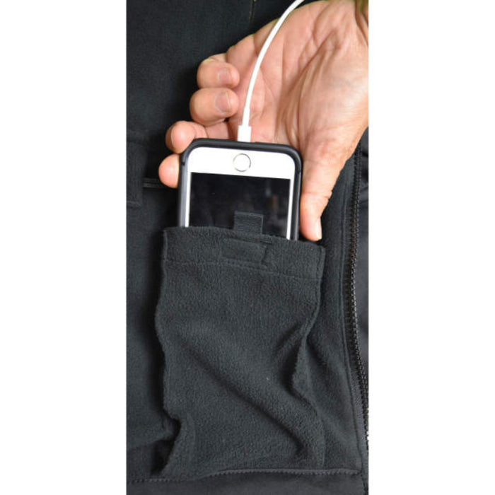 DEWALT® Men's Heated Heavy Duty Work Coat - Wind & Water Resistant - With Battery - DCHJ076A