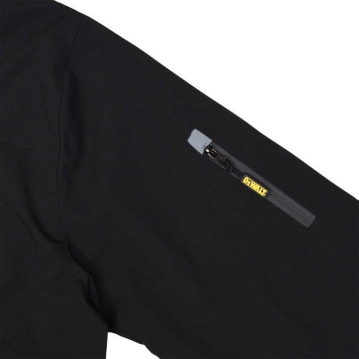 DEWALT® Men's Heated Structured Soft Shell Jacket - With Battery - Black - DCHJ090