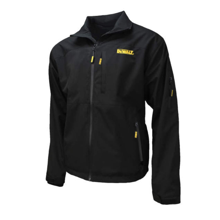 DEWALT® Men's Heated Structured Soft Shell Jacket - With Battery - Black - DCHJ090
