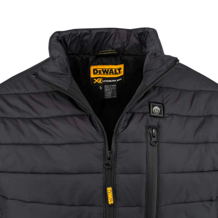 DEWALT® Men's Lightweight Heated Puffer Jacket - Black - DCHJ093