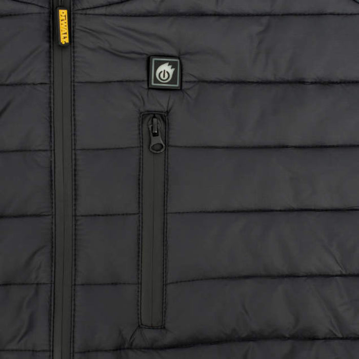DEWALT® Men's Lightweight Heated Puffer Jacket - Black - DCHJ093