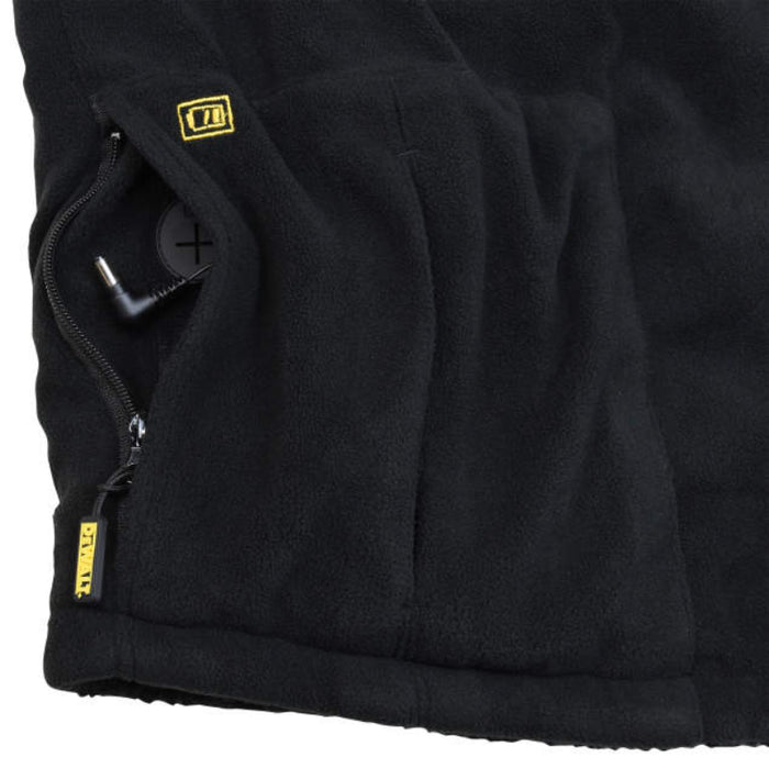 DEWALT® Men's Heated Reversible Fleece Vest - Black - DCHV086