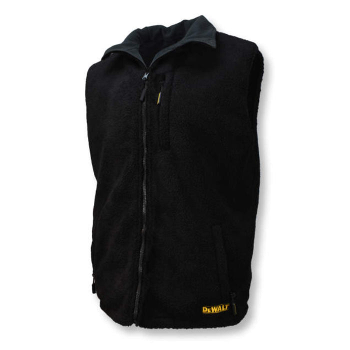 DEWALT® Men's Heated Reversible Fleece Vest - Black - DCHV086