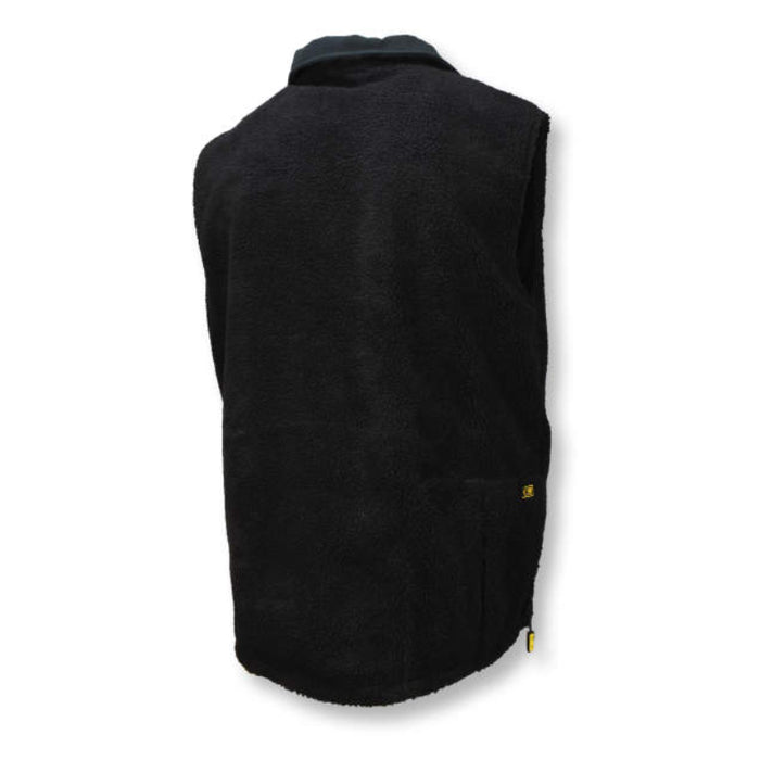 DEWALT® Men's Heated Reversible Fleece Vest - Black - DCHV086