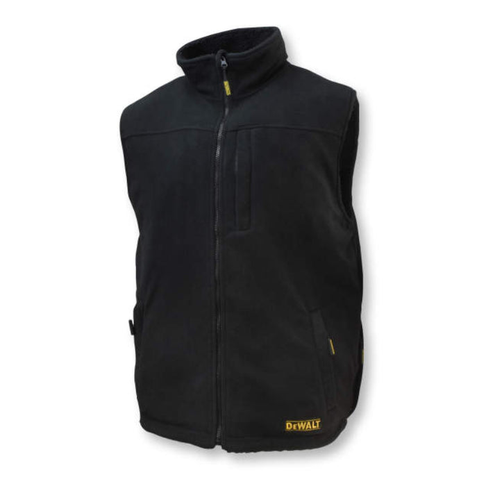 DEWALT® Men's Heated Reversible Fleece Vest - Black - DCHV086