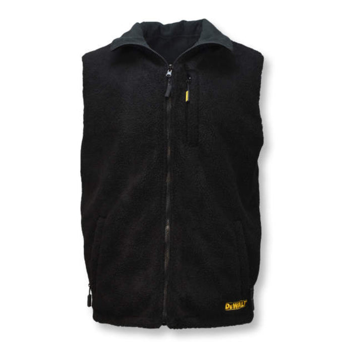 DEWALT® Men's Heated Reversible Fleece Vest - Black - DCHV086